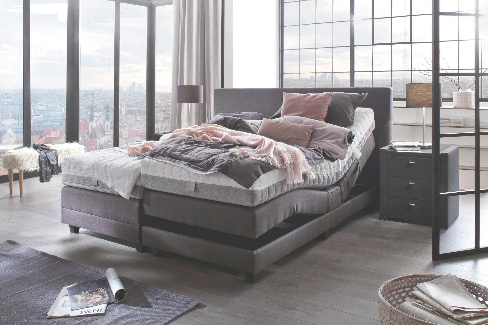 Boxspring-Bettsystem Black Label