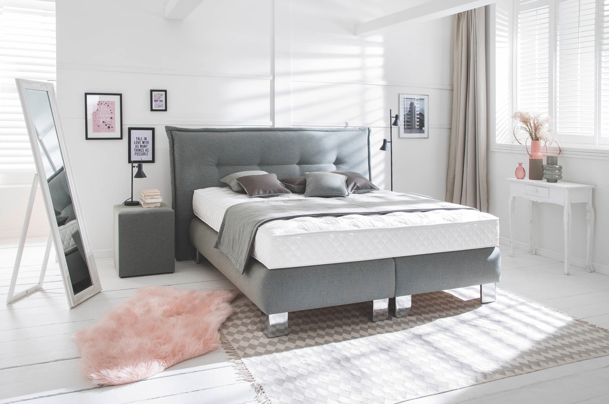 Boxspring-Bett Casada Luxor KT302