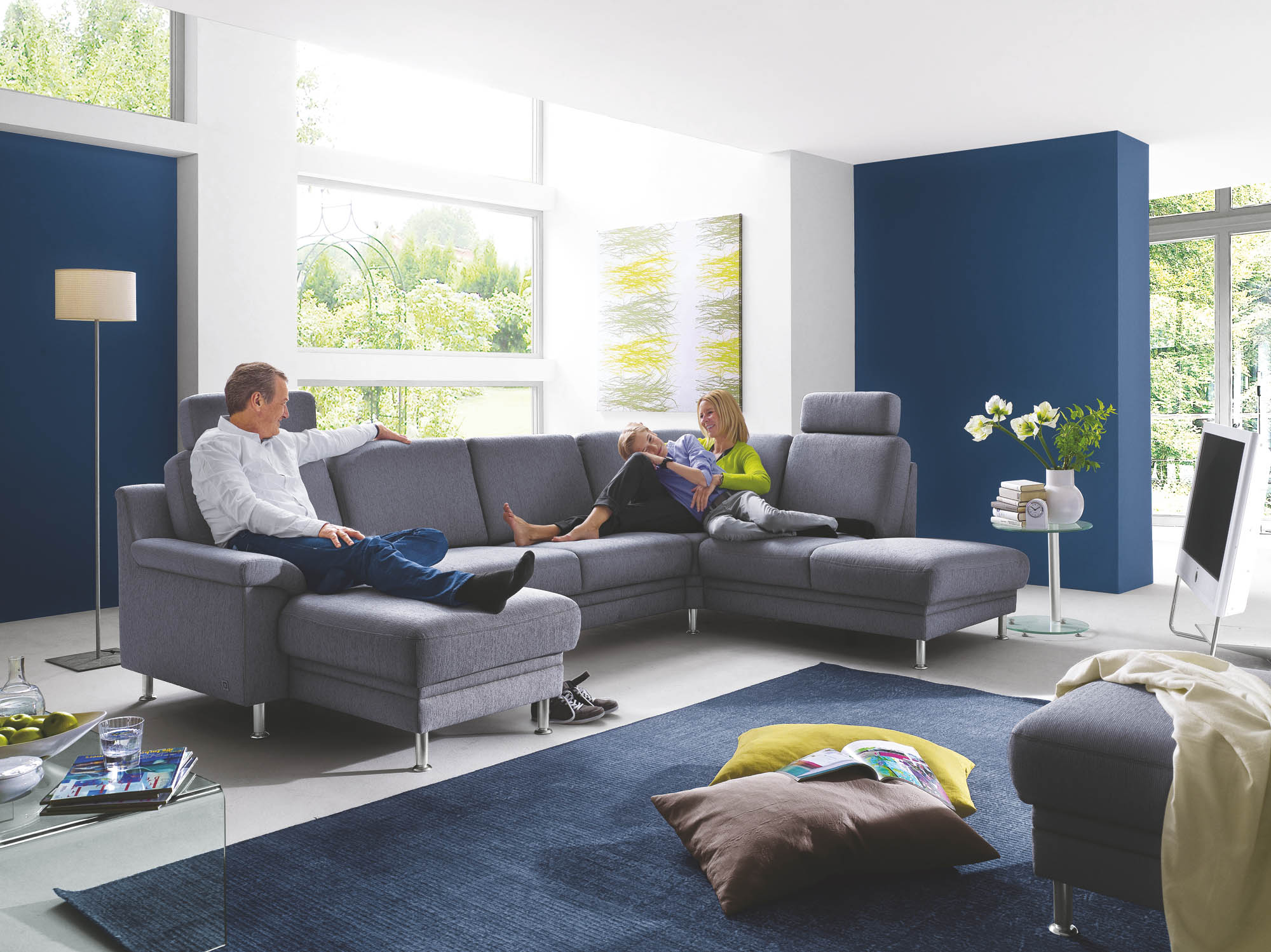 Wohnlandschaft Comfortpolster 1050 Cora