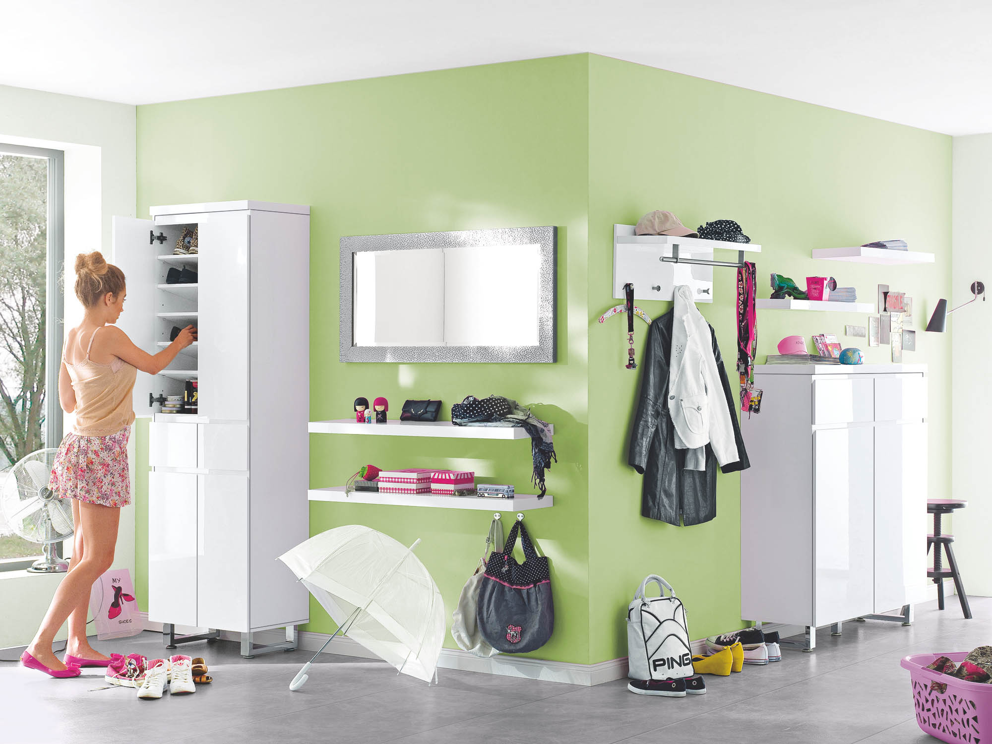 Wandgarderobe 89941